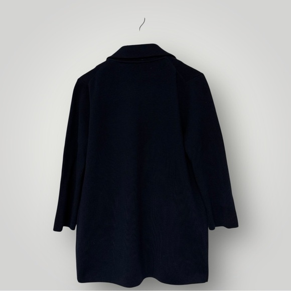 J. Crew Sophie open-front sweater-blazer Navy Sz Small - Picture 6 of 11